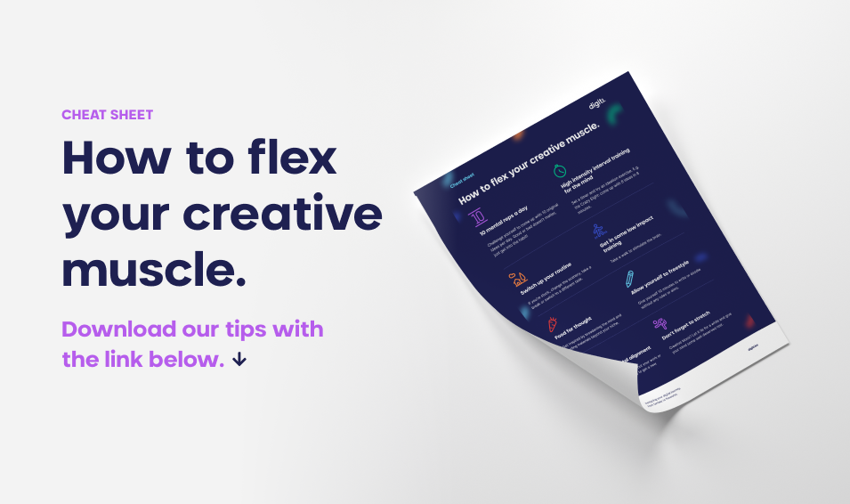 Download our cheat sheet with creative tips below!